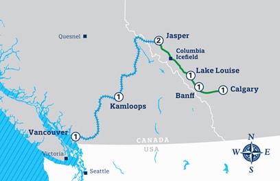 Journey Through the Clouds - Rocky Mountaineer - Golf Canada's West
