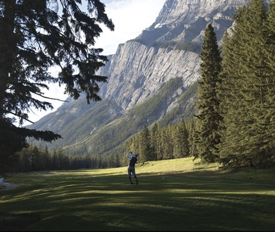 Golf at the Fairmont Banff Springs golf course put together as one of GCW's golf vacation packages