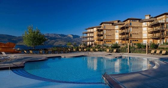 Poolside - the Cove Lakeside - golf BC