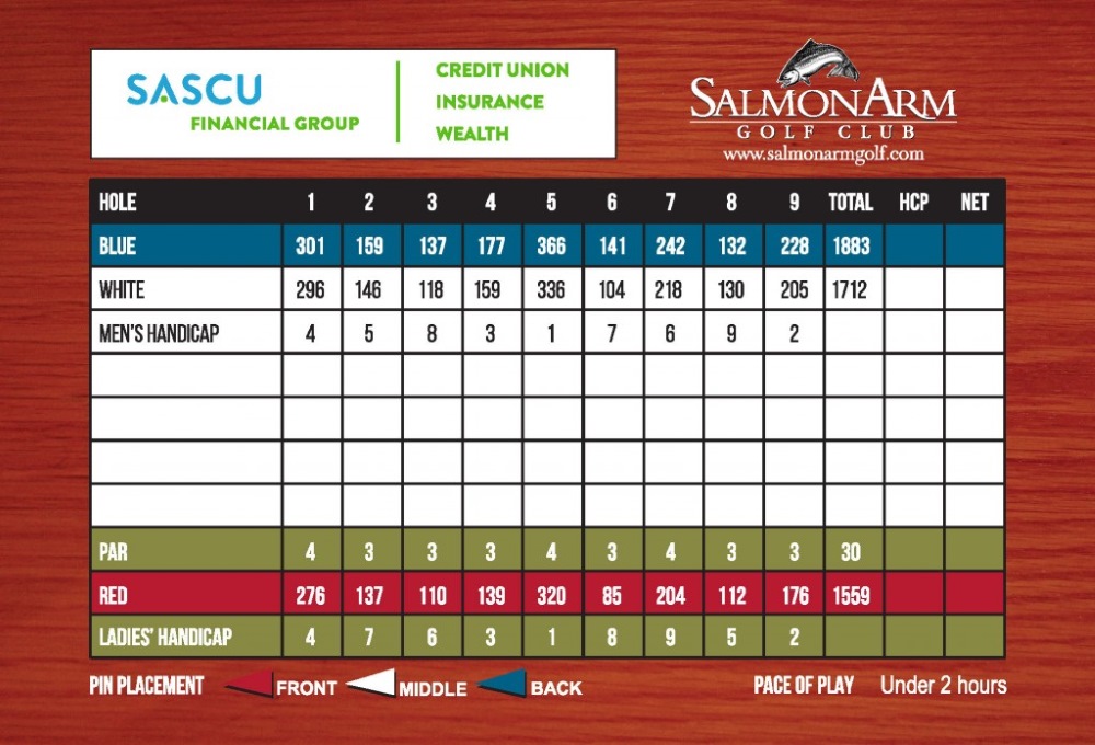 Salmon Arm Golf Club Golf Canada's West