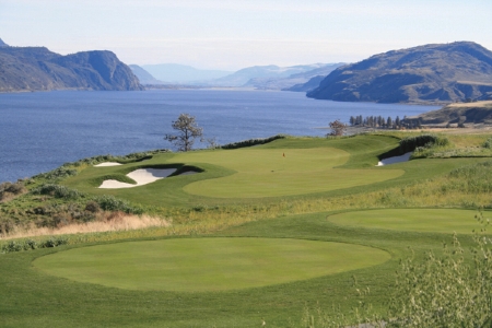 Golf course in Kamloops