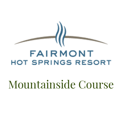 Logo for the Fairmont Hot Springs Resort Mountainside Golf Course