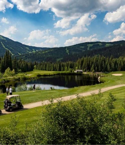 Hole at Sun Peaks Golf Resort