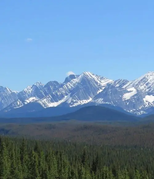 Mountains in Columbia Valley